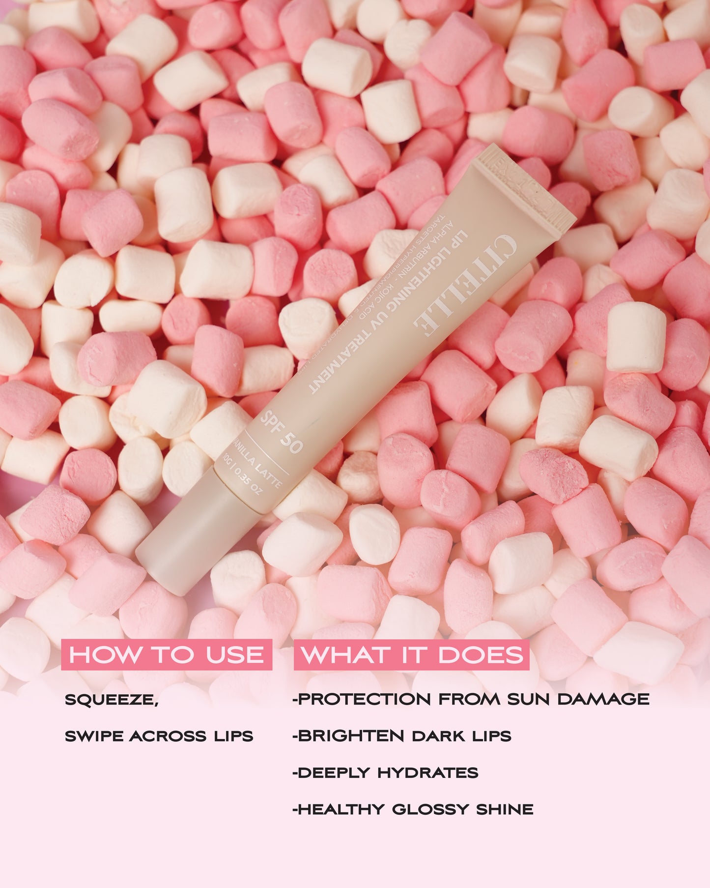 LIP LIGHTENING UV TREATMENT SPF 50 – VANILLA LATTE