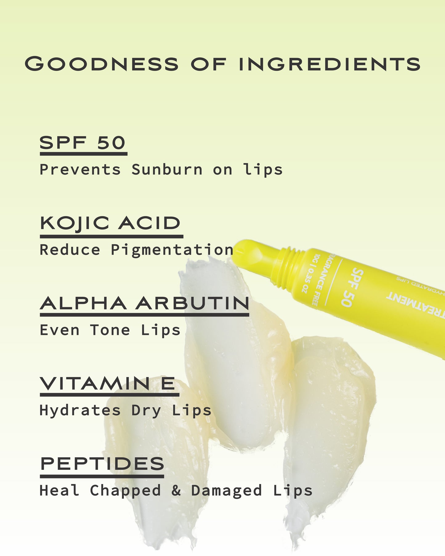 LIP LIGHTENING UV TREATMENT SPF 50 – FRAGRANCE FREE