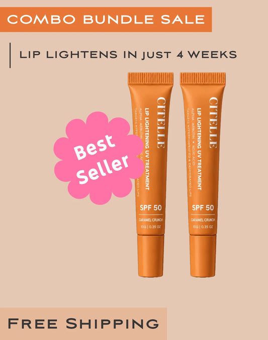 LIP LIGHTENING UV TREATMENT SPF 50 - COMBO BUNDLE - CARAMEL CRUNCH