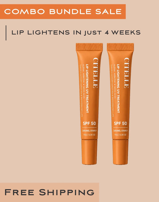 LIP LIGHTENING UV TREATMENT SPF 50 - COMBO BUNDLE - CARAMEL CRUNCH